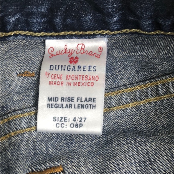 Lucky Brand Mid Rise Flare - Picture 5 of 6